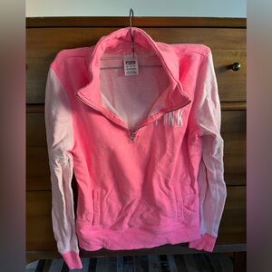 Vintage Victoria’s Secret PINK quarter zip sweatshirt size XS